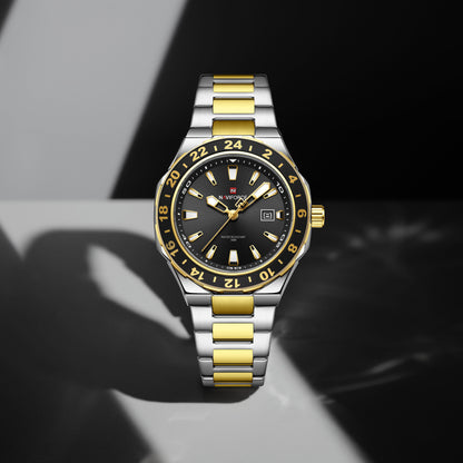 NAVIFORCE NF9249 S/B/G Hollow Mechanical Style