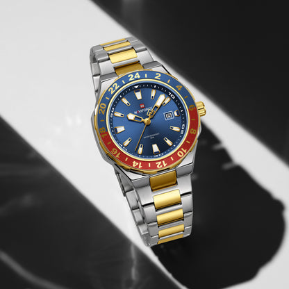 NAVIFORCE NF9249 S/BE/G Hollow Mechanical Style