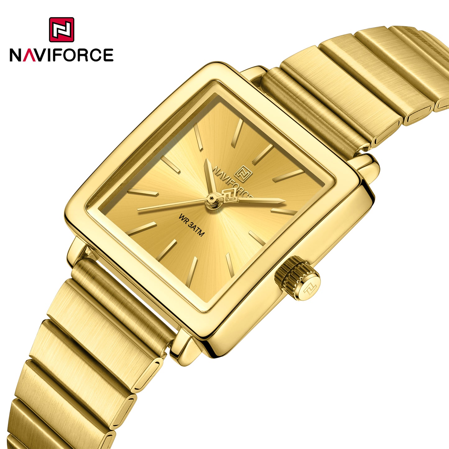 Naviforce Watch For Women NF5048 G/G/G