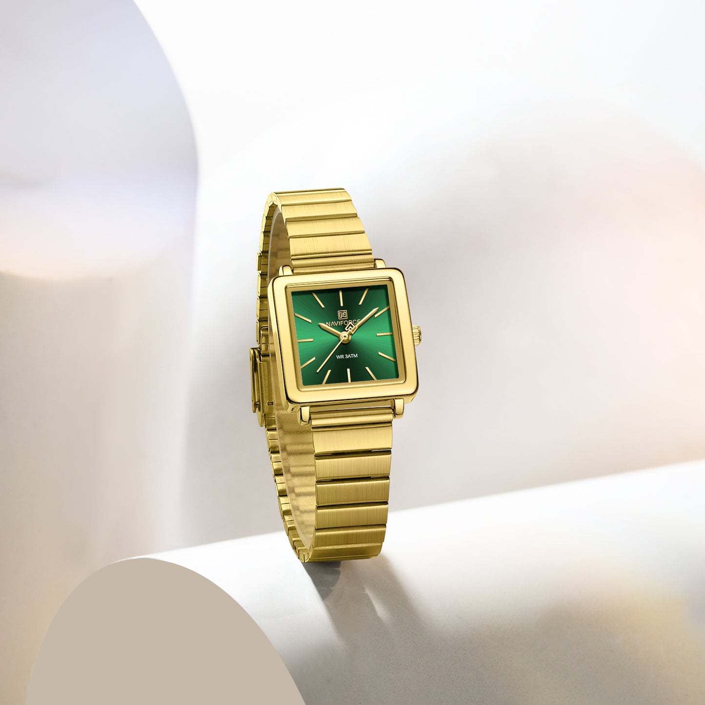 Naviforce Watch For Women NF5048 GGNG