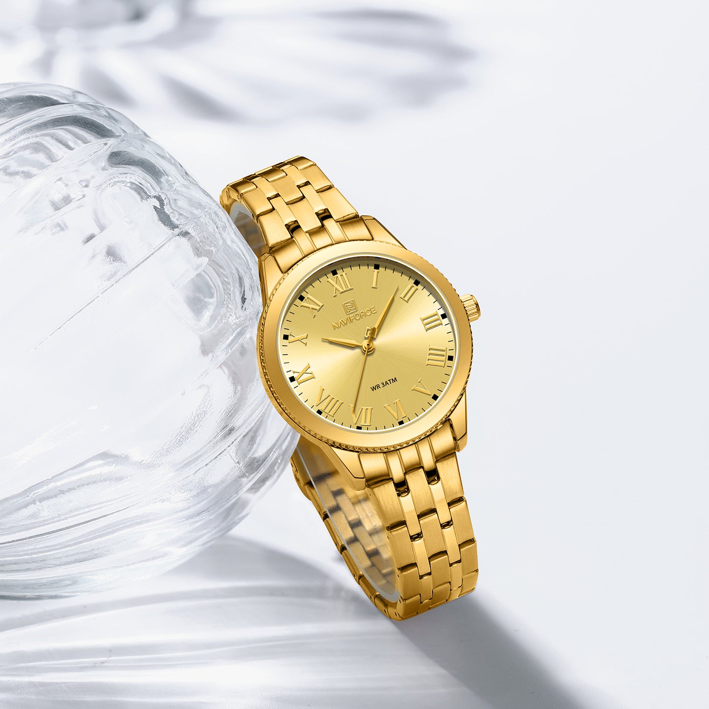 Naviforce Watch For Women NF5032 GGG