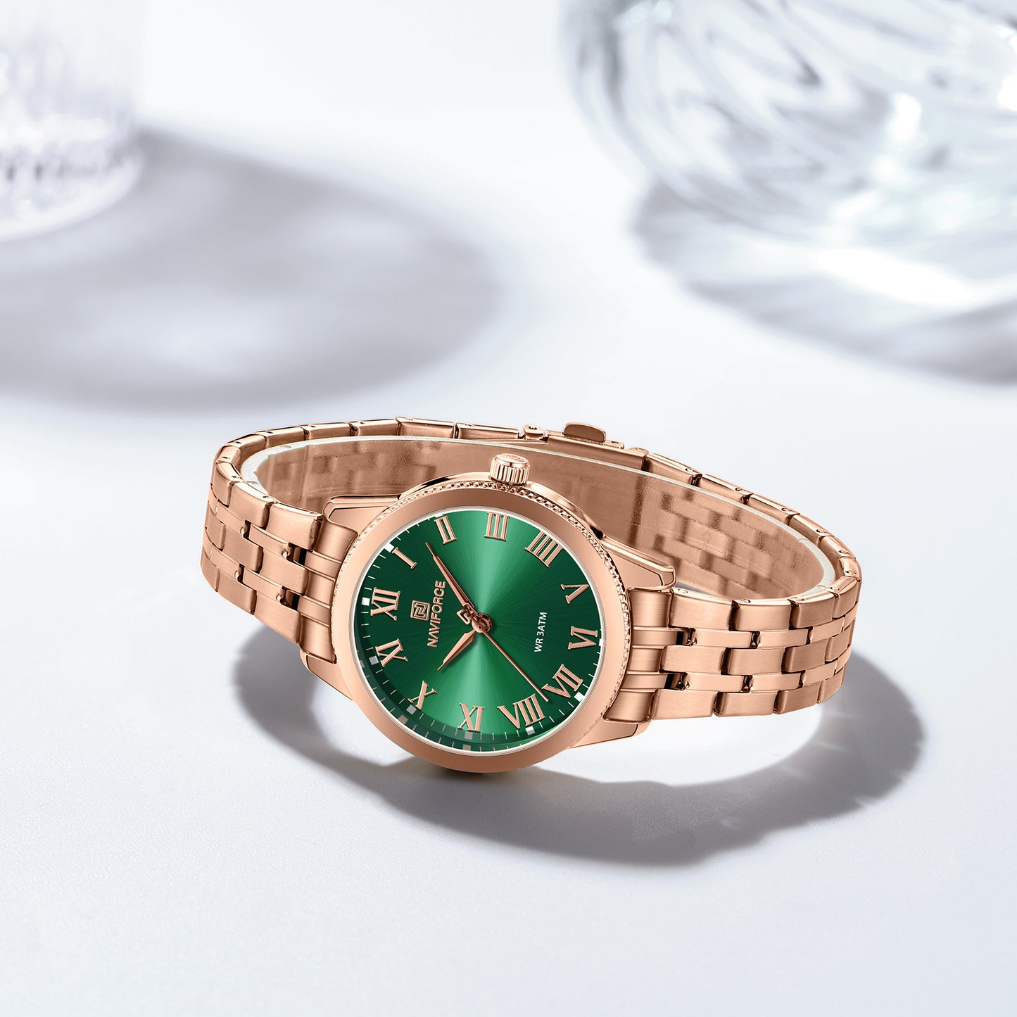 Naviforce Watch For Women NF5032 RGGNRG
