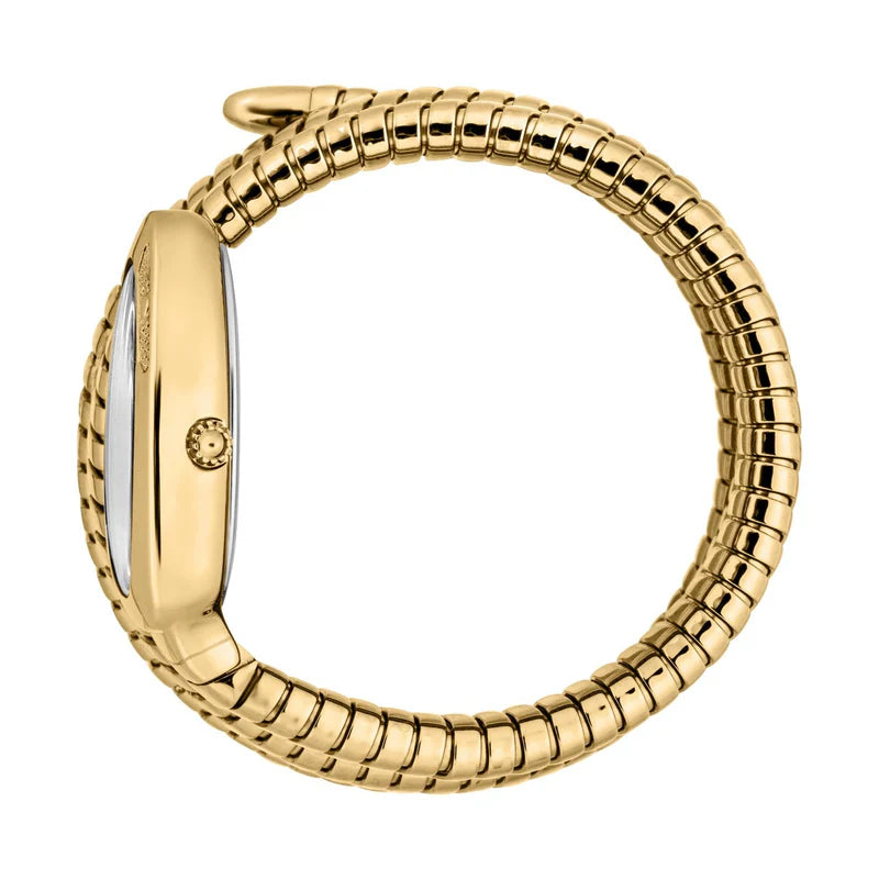 Just Cavalli Signature Snake Women’s Watch JC1L232M0025 – Stainless Steel Snake Design, Quartz Movement, Fashion Luxury Dress Watch
