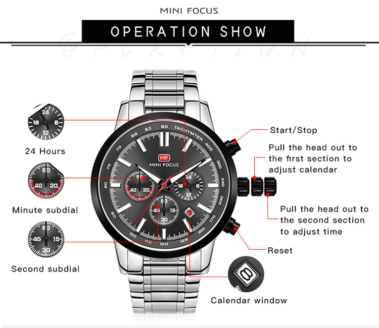 MINI FOCUS MF0133G.03 Men's Chronograph Watch