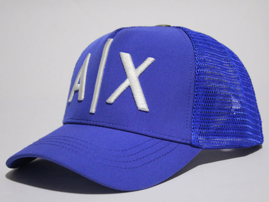 Armani Exchange AX Logo Cap - Blue