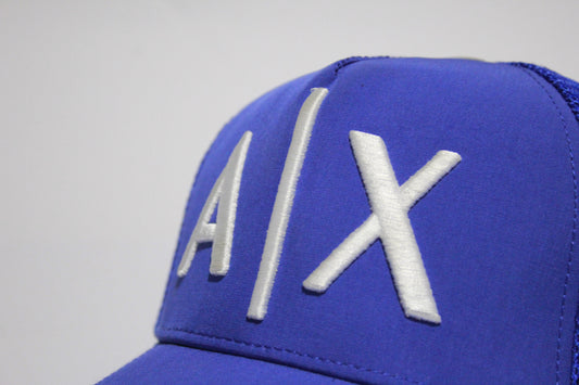 Armani Exchange AX Logo Cap - Blue