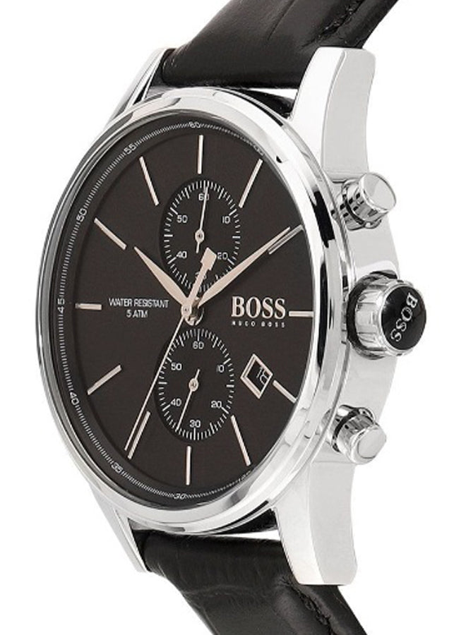 Leather Analog Watch with Date Display – Hugo Boss Model 1513279