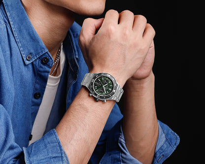 NAVIFORCE NF8049 S/GN/S Men’s Trendy Watches with Multifunctional Dial