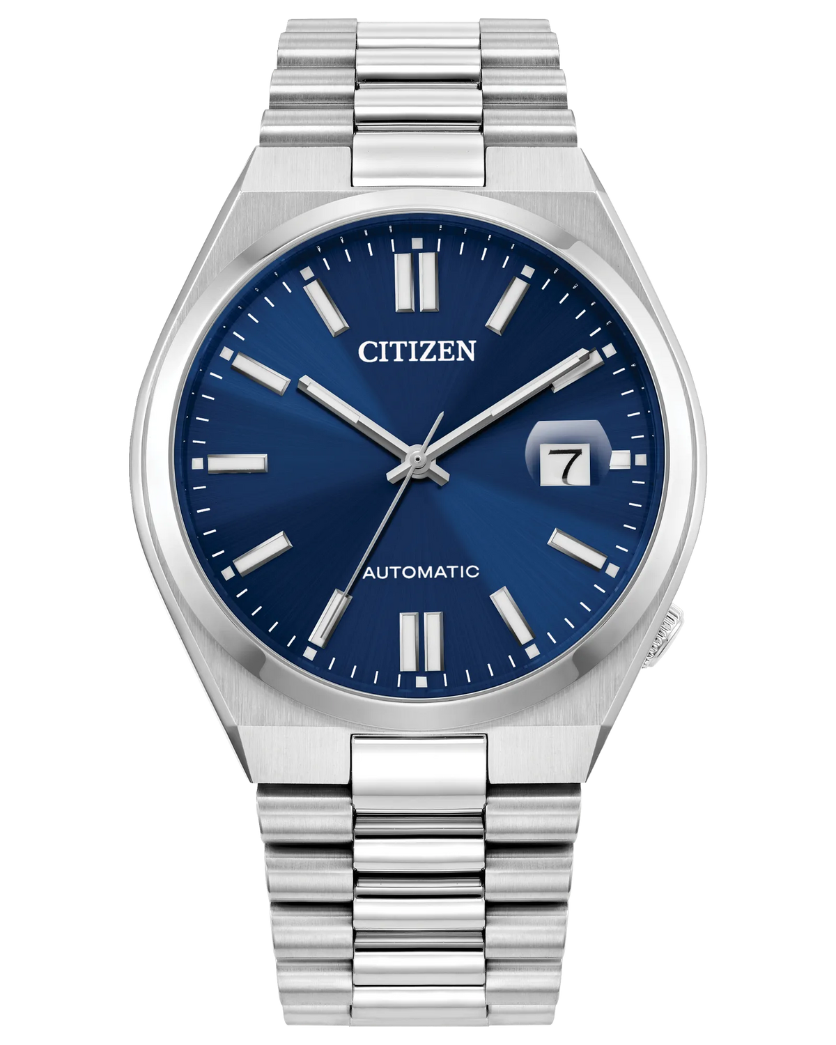 Citizen TSUYOSA Automatic Blue Dial Stainless Steel Men's Watch NJ0150-56L
