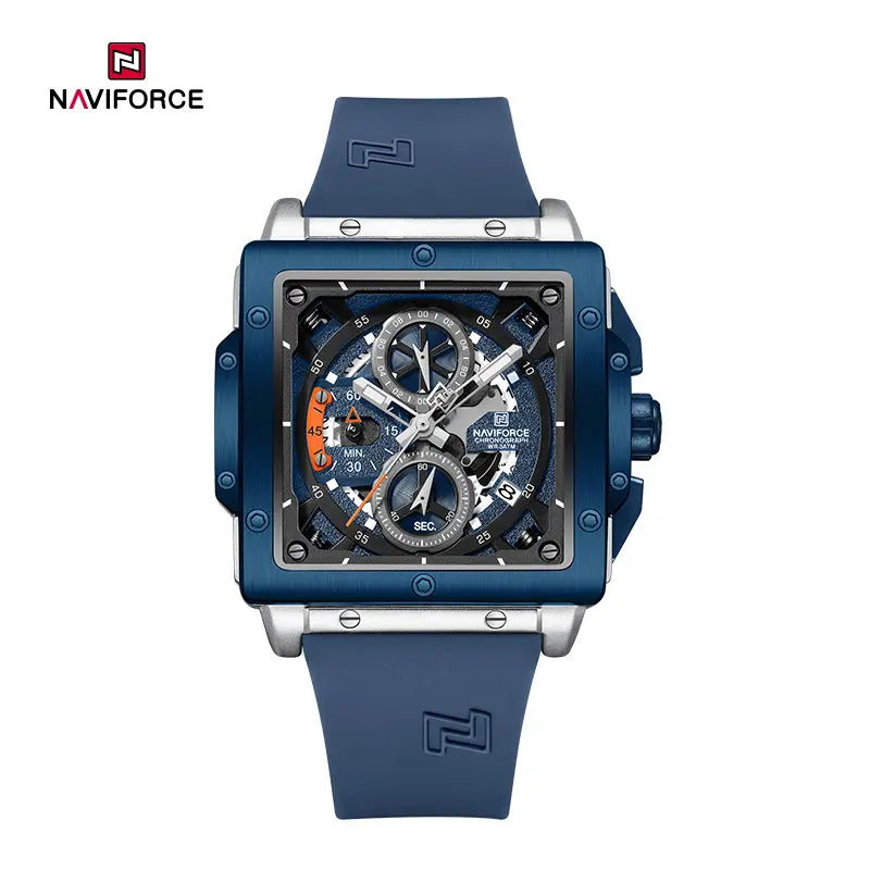 Navforce Watch For Men NF8064 S/BE/BE