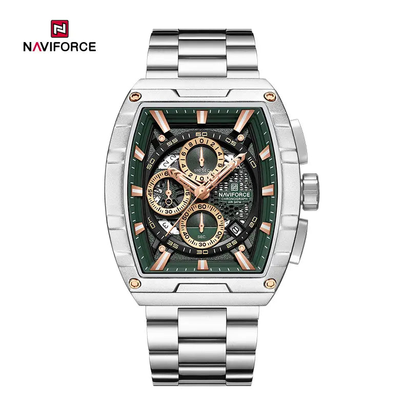 NAVIFORCE NF8066 S/GN/S Men’s Fashion Sports Quartz Chronograph Watch