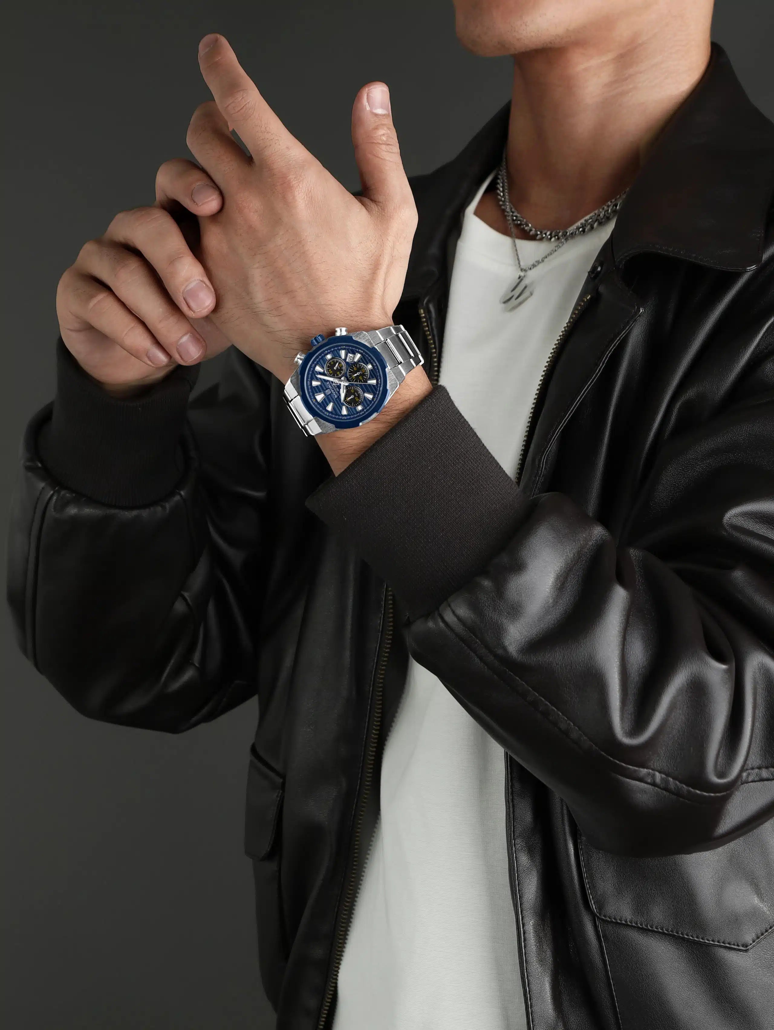 Naviforce NF8081 S/BE/S Executive Chrono