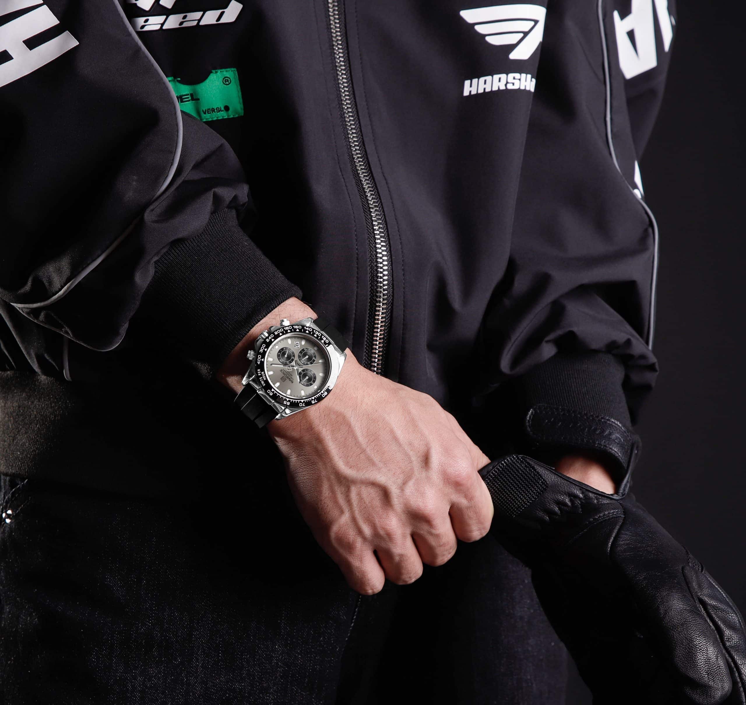 Naviforce NF8054 S/GY/B Flex Chrono