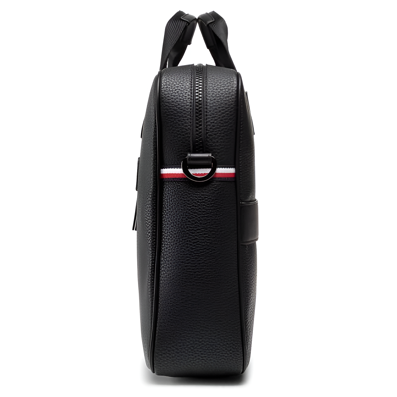 TH Black Leather Bag For Men #8