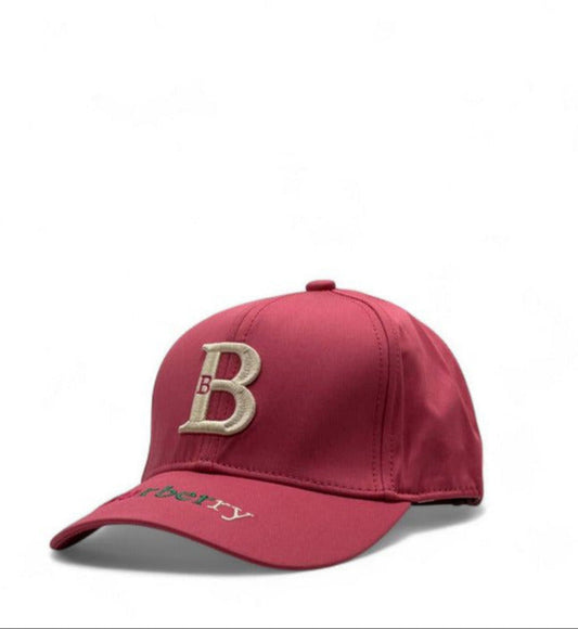 Burberry Monogram Baseball Cap - Pink