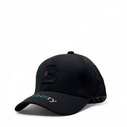 Burberry Monogram Baseball Cap - Black