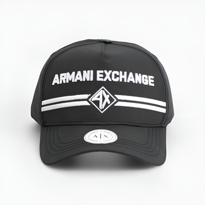 AX Men's Black Logo Baseball Cap