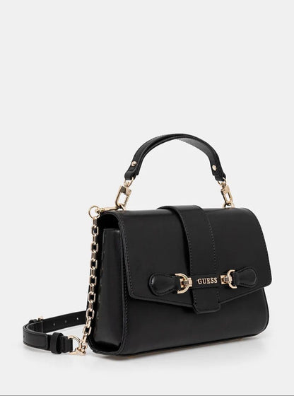 GU Black Top Handle/Shoulder Bag For Women 95#