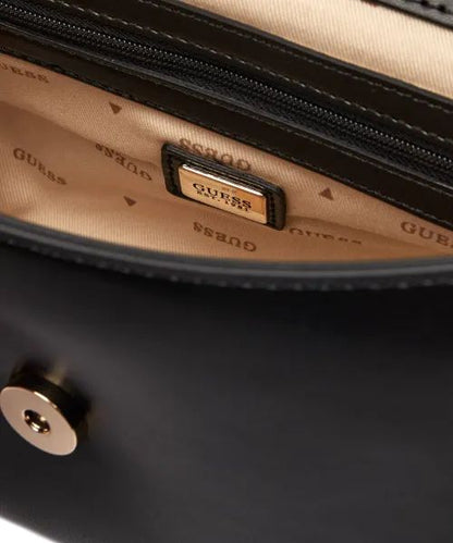 GU Black Top Handle/Shoulder Bag For Women 95#