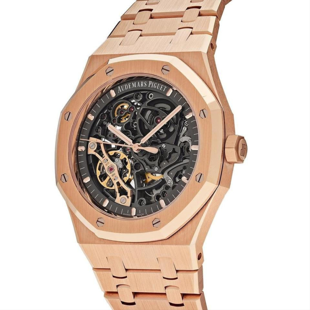Audemars Piguet Royal Oak Rose Gold  - Skeleton Dial