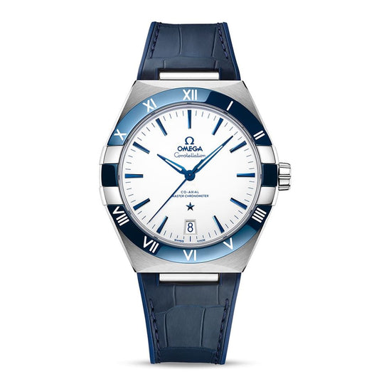 Omega Leather Watch For Men