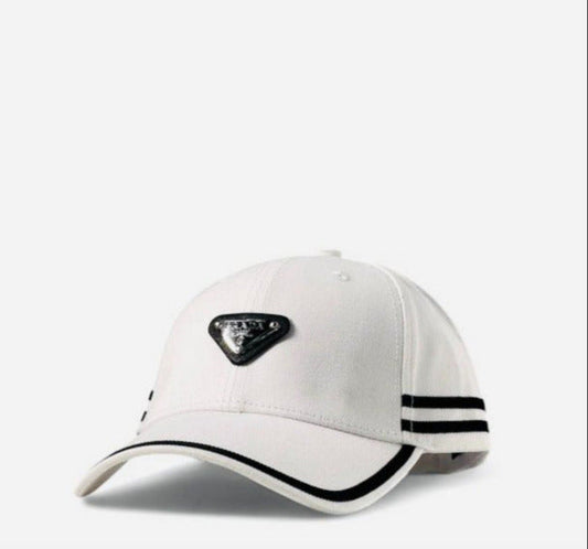 Prada Baseball Cap - White