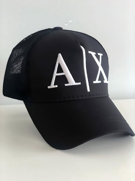 Armani Exchange AX Logo Cap - Black