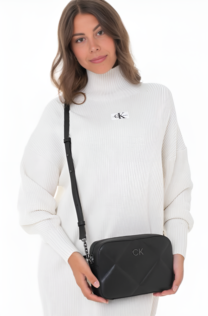 CK Black Leather Bag For Women 62#