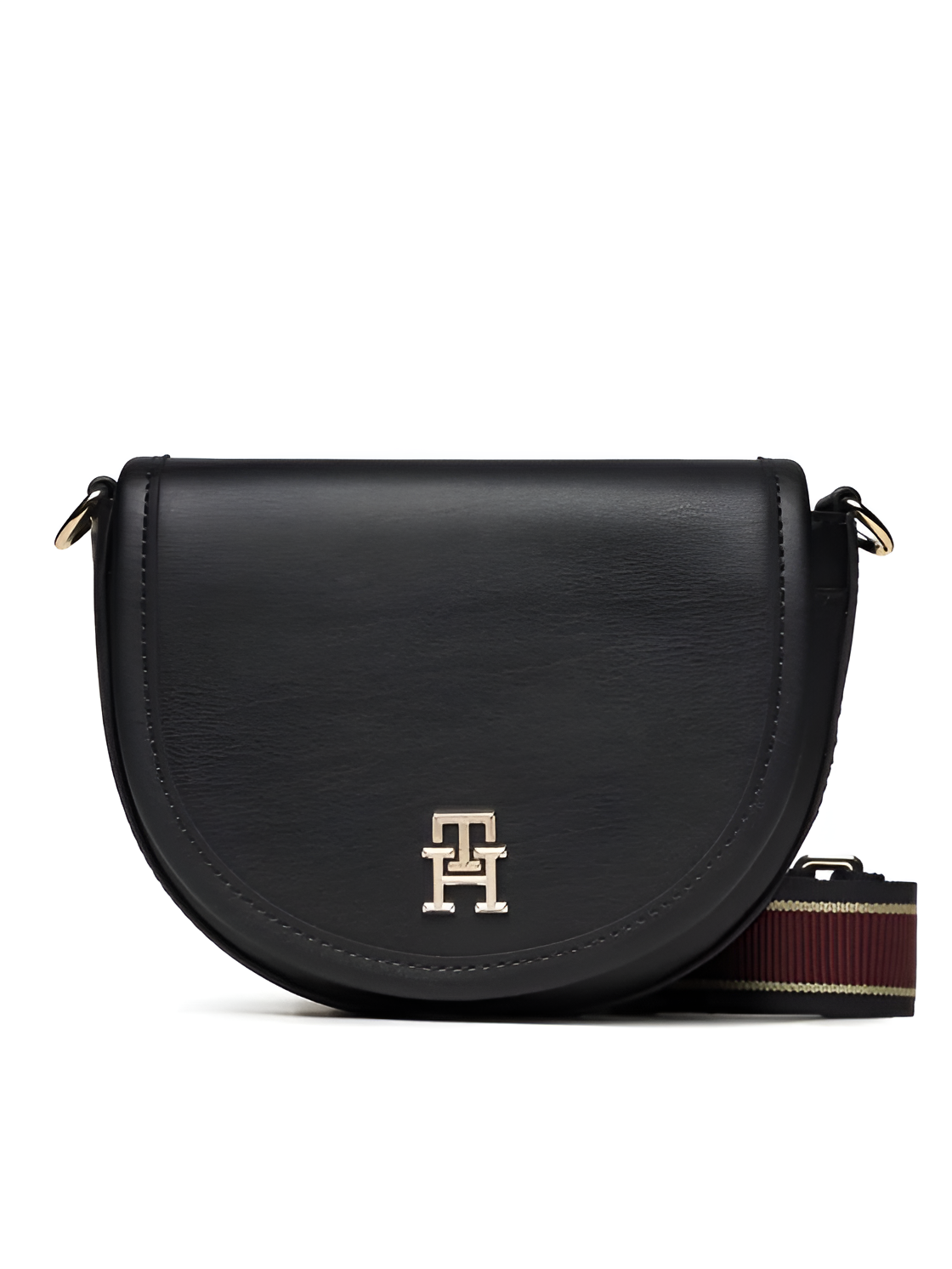 Tommy Hilfiger Black Leather Bag For Women #32