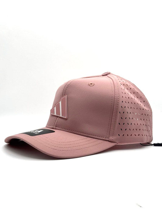 Adidas Unisex Three-Bar Logo Performance Cap - Pink