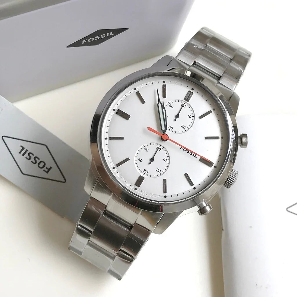 Fossil Townsman Men's Stainless Steel Chronograph Watch FS5346