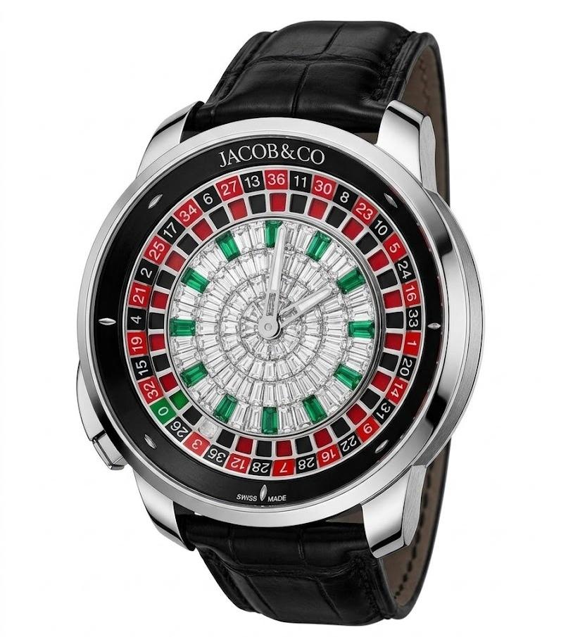 Jacob &amp; Co. Casino Tourbillon Black (Baguette Diamonds)