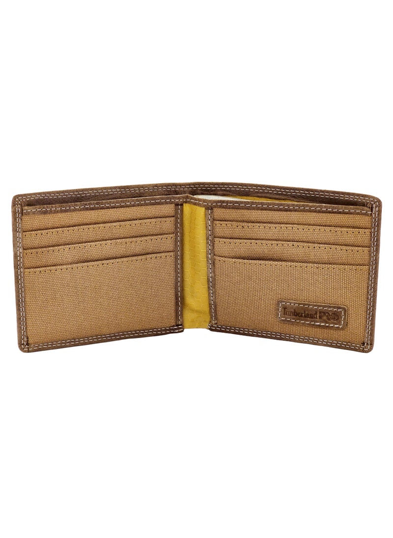 TL Brown Leather Wallet For Men #4