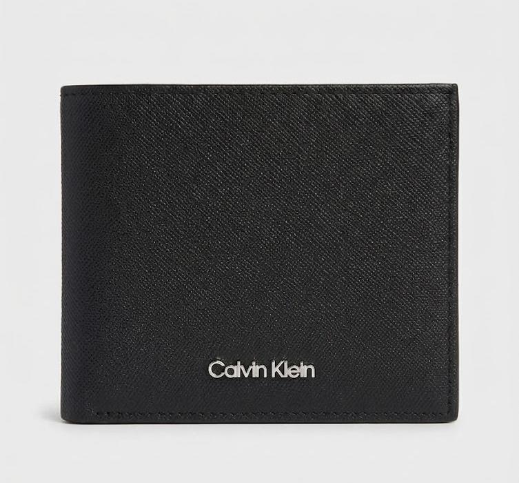 Calvin Klein Men's Premium Leather Wallet – Black#037