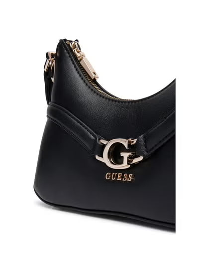 Guess Black Women Shoulder Bag HWBG7993730 – Elegant Leather Everyday Bag#191