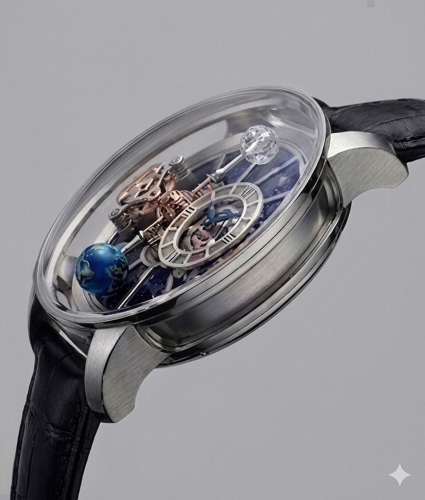 Jacob & Co. Astronomia Tourbillon Luxury Watch – Flying Tourbillon with Sapphire Crystal Dome 50mm | High-Complexity Mechanical Masterpiece