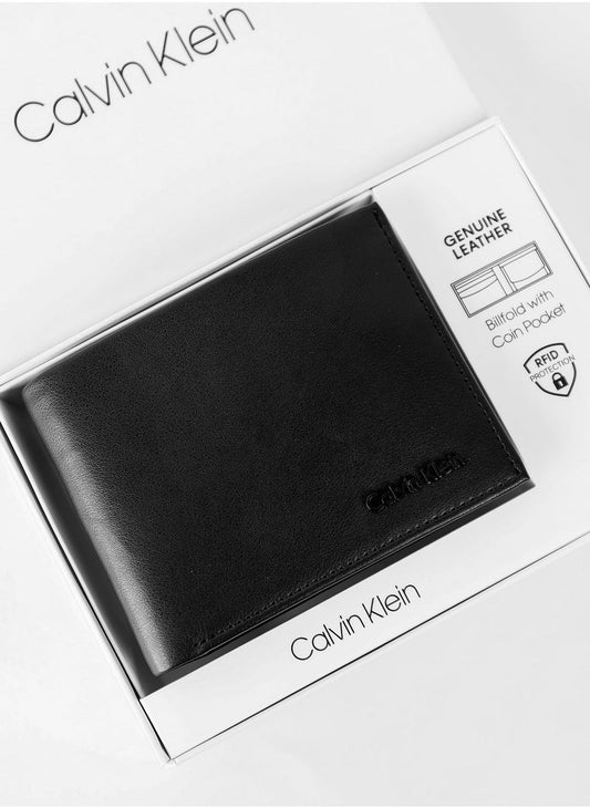 CK Black Leather Wallet For Men 52#
