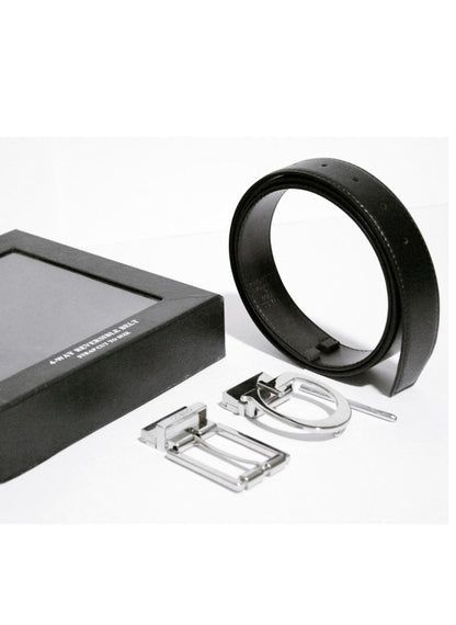 GU Leather Belt-Set For Men 15#