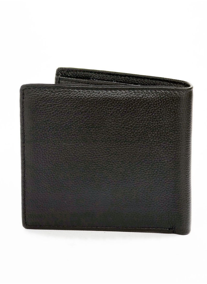 CK Black Leather Wallet-Keychain Set For Men #19