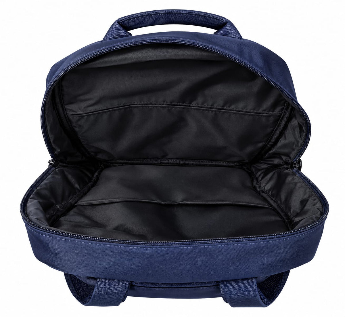 Tommy Hilfiger Men's Navy Blue Backpack with Logo Detail and Adjustable Shoulder Straps#0075
