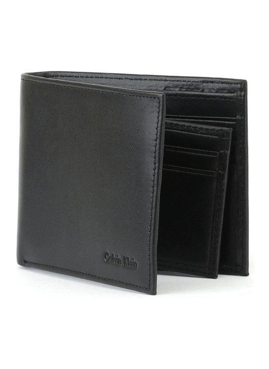 CK Black Leather Wallet For Men 64#