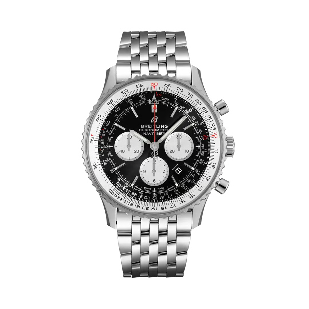 Breitling Navitimer B01 Chronograph 46 Stainless Steel Watch – 46mm – Manufacture Caliber 01 Automatic