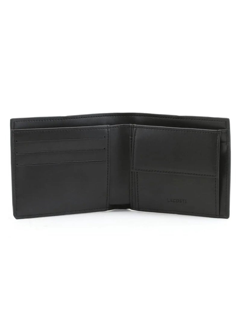 LC Black Leather Wallet-Card Holder Set For Men 1#