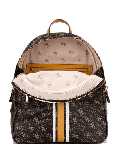 GU Brown Monogram Backpack For Women 71#