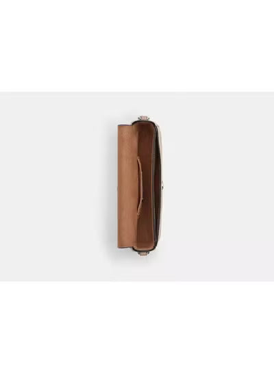 Hailey Flap Bag in Signature Canvas – Elegant Crossbody Shoulder Bag#55