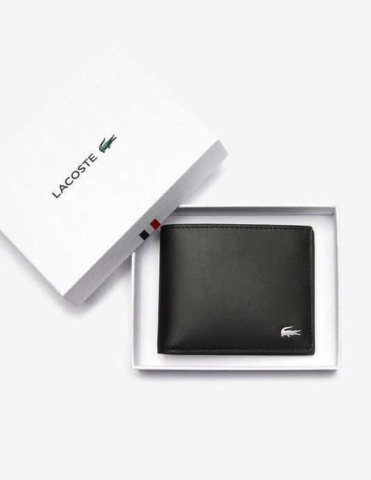 LC Black Leather Wallet For Men 87#