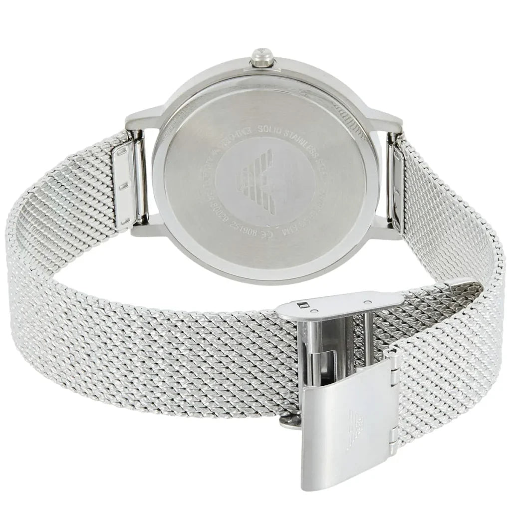 Emporio Armani Kappa AR11128 Women’s Watch – Silver Dial Stainless Steel Ultra-Light Elegant Fashion Watch