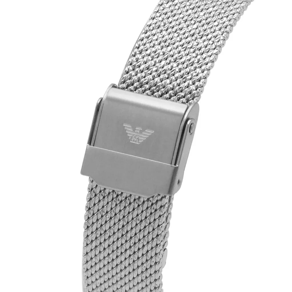 Emporio Armani Kappa AR11128 Women’s Watch – Silver Dial Stainless Steel Ultra-Light Elegant Fashion Watch