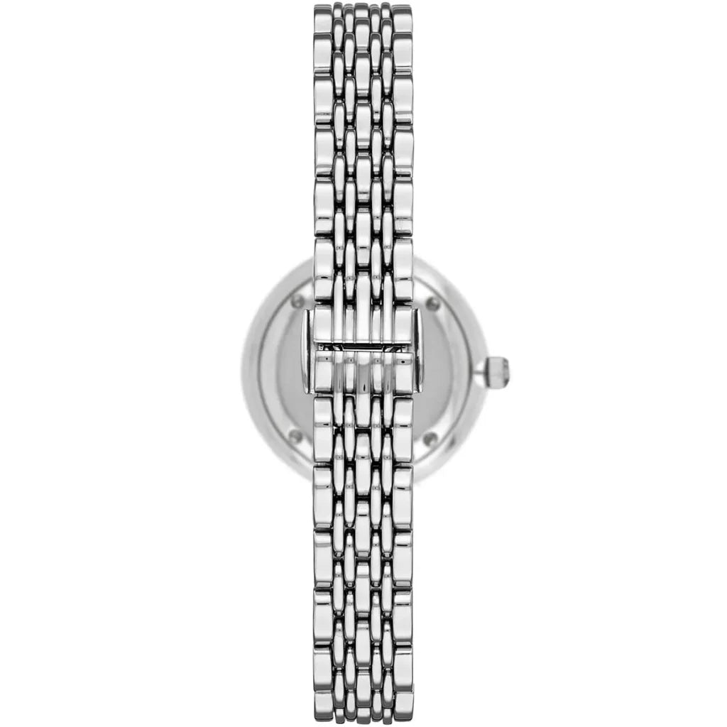 Emporio Armani Gianni T-Bar AR11204 Women’s Watch – White Dial Stainless Steel Elegant Fashion Watch