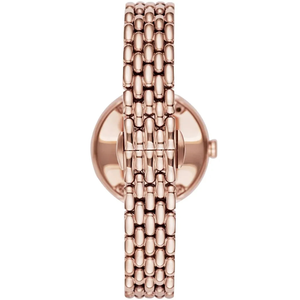 Emporio Armani Rosa AR11355 Women’s Watch – White Dial Rose Gold Stainless Steel Elegant Fashion Watch